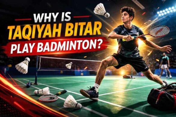 Why Is Taqiyah Bitar Play Badminton
