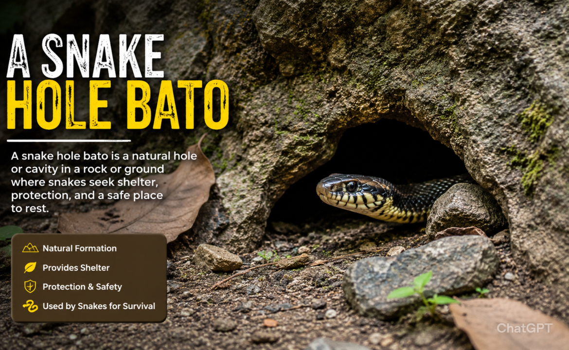A Snake Hole Bato