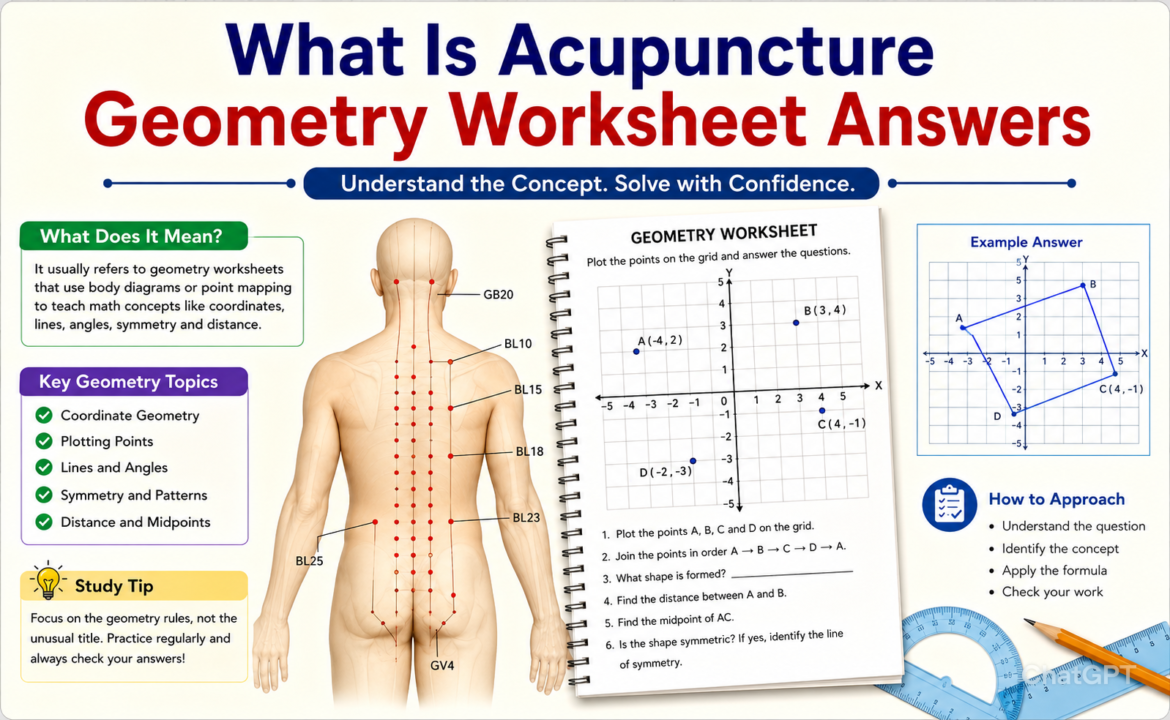 What Is Acupuncture Geometry Worksheet Answers