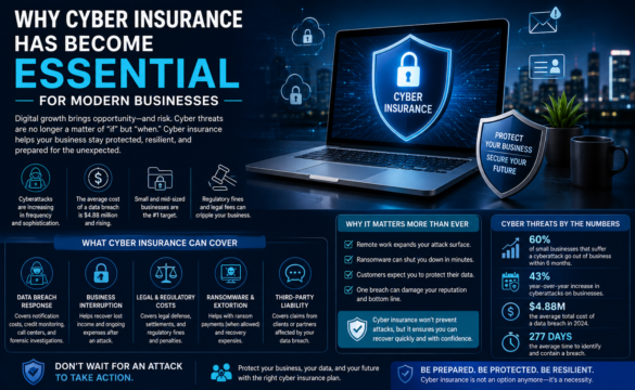 Why Cyber Insurance Has Become Essential for Modern Businesses